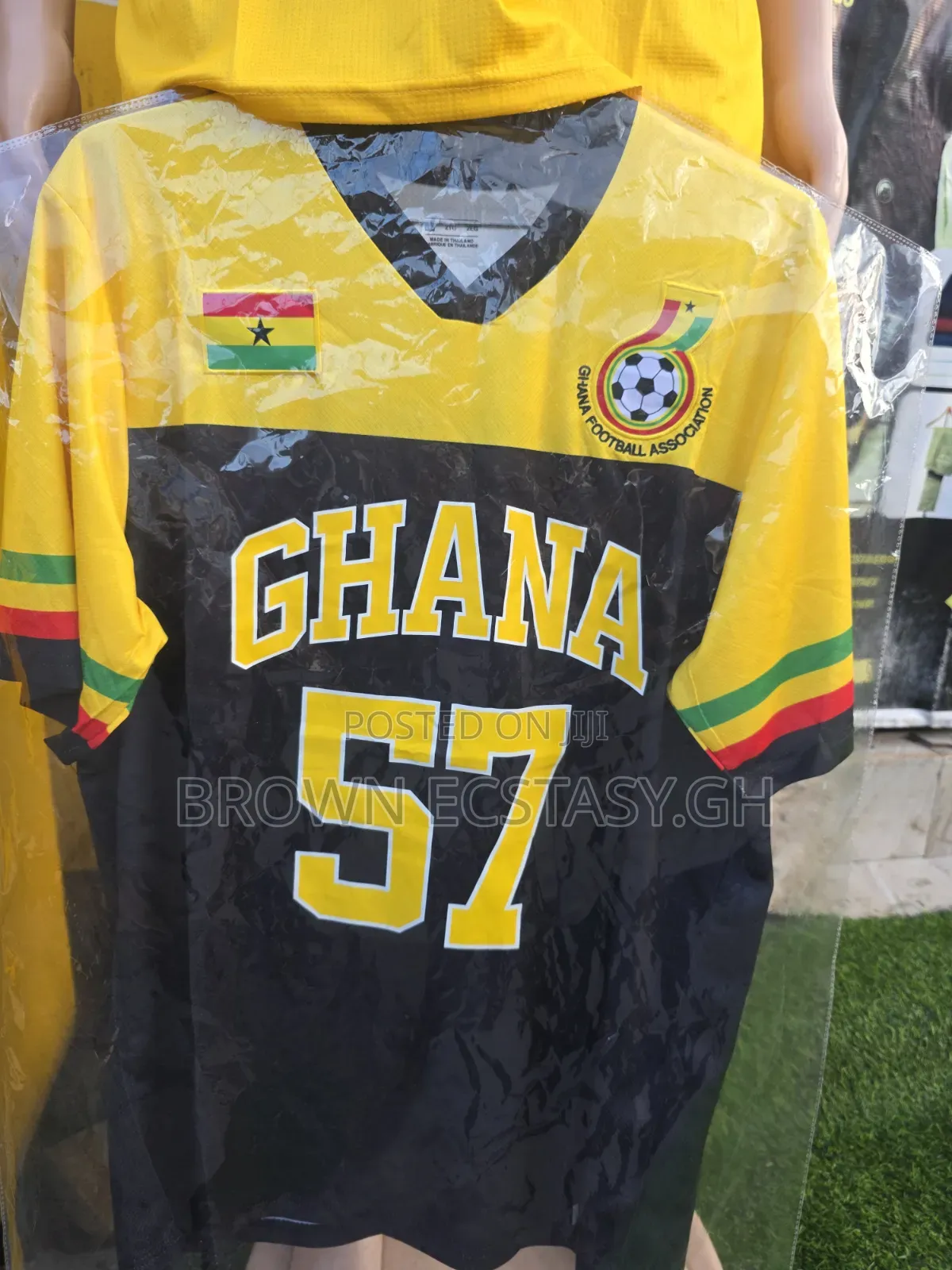 Ghana Classic Jersey (Swipe for the Inverted Design)