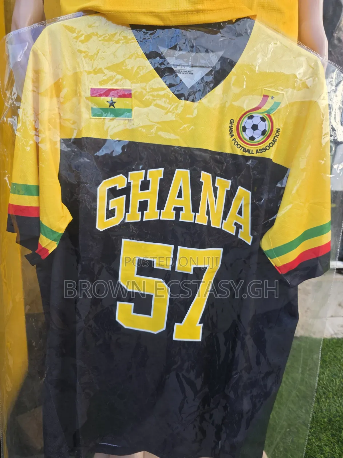Ghana Classic Jersey (Swipe for the Inverted Design)