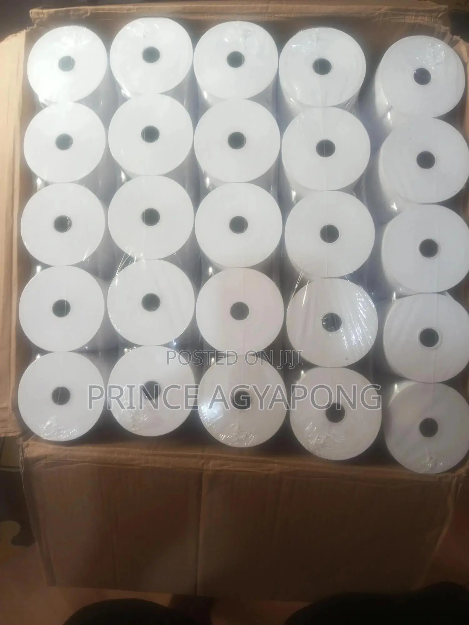 Thermal Paper (Paper Rolls) 80x80mm 50pcs in a Box