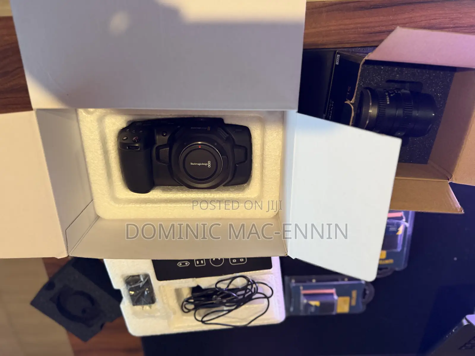 Black Magic Pocket Cinema Camera + SLR 25mm Lens + Media Kit