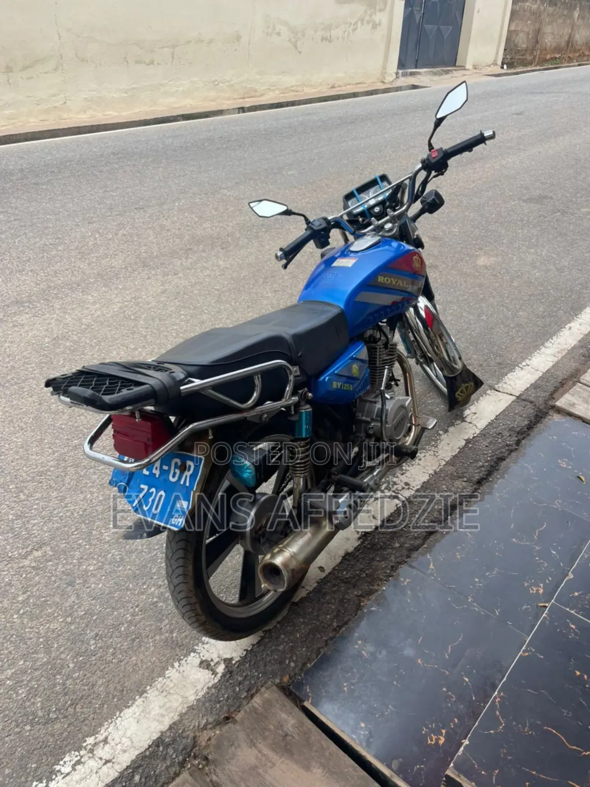 New Royal RY125 2024 Blue