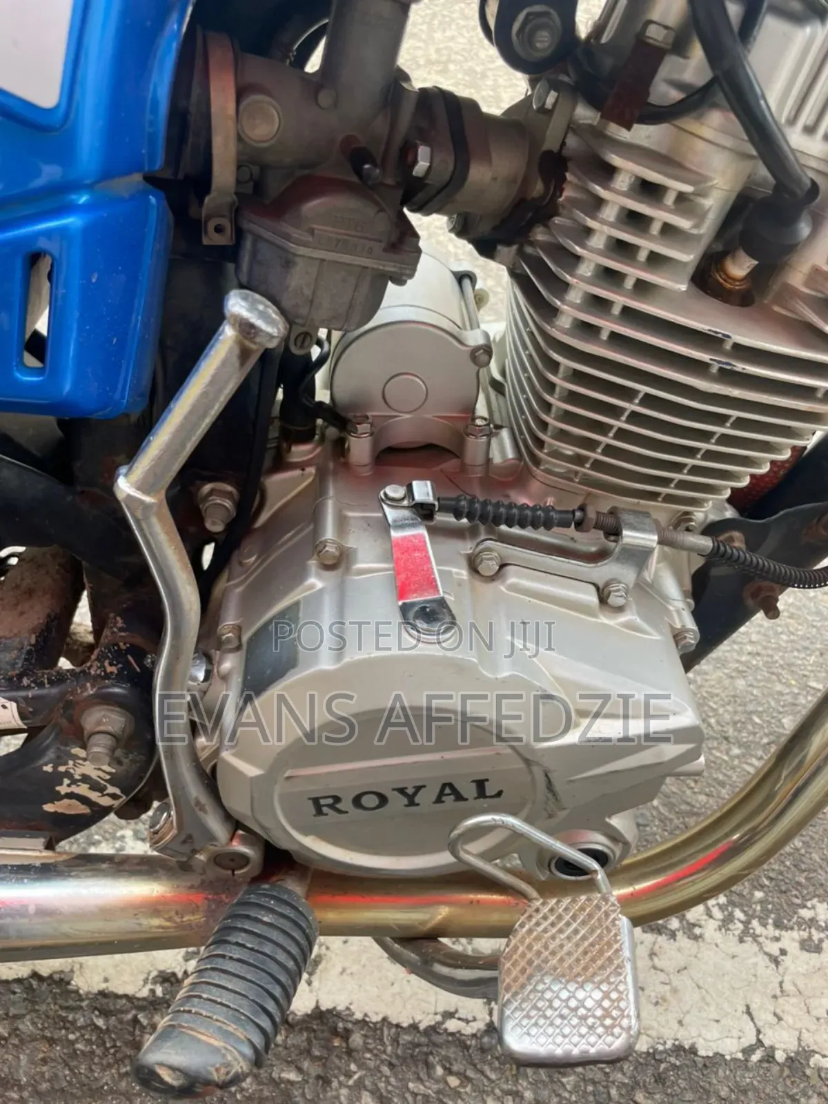New Royal RY125 2024 Blue
