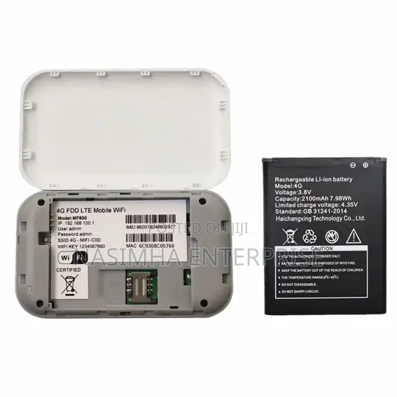 4g Mifi With Lithium Battery