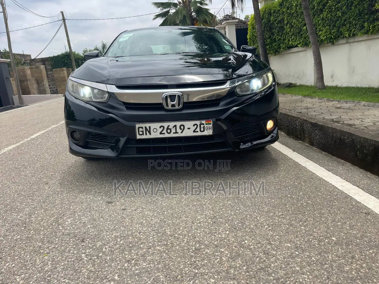 Honda Civic LX 4dr Sedan (2.0L 4cyl) 2017 Black