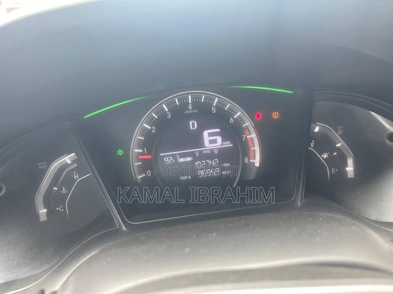 Honda Civic LX 4dr Sedan (2.0L 4cyl) 2017 Black