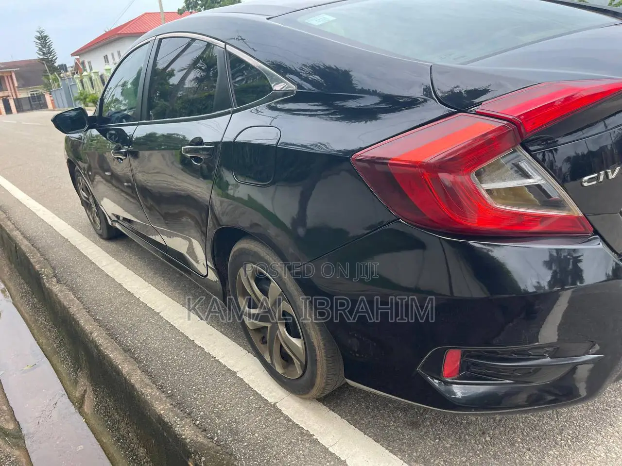 Honda Civic LX 4dr Sedan (2.0L 4cyl) 2017 Black