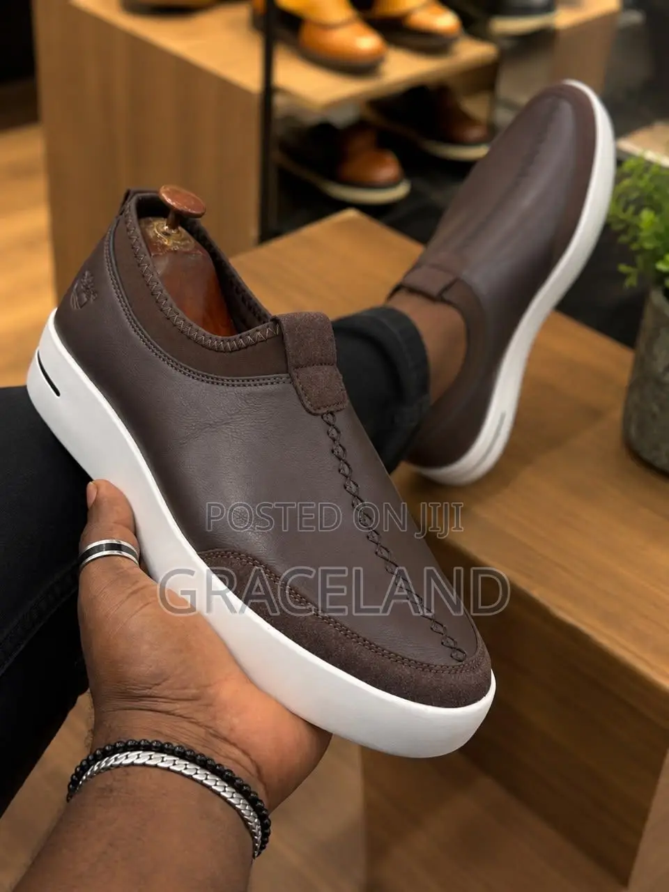 This Is Original Real Pure Leather Timberland Loafer Sneaker for Men.