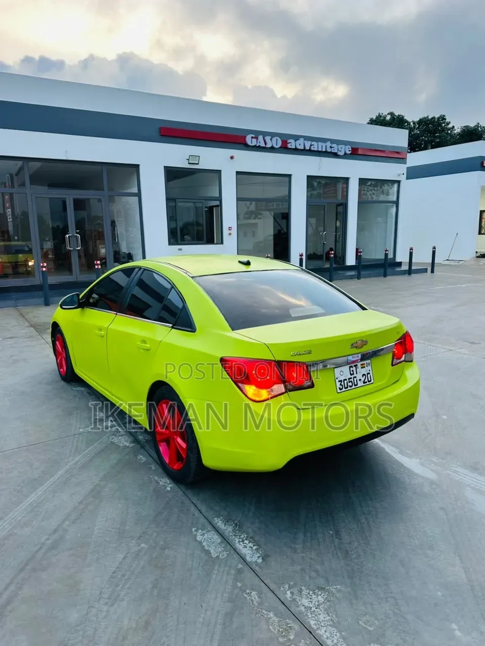 Chevrolet Cruze 2013 Green