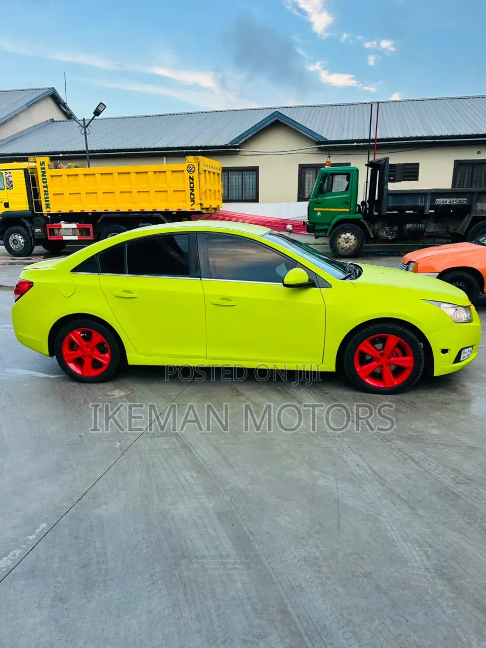 Chevrolet Cruze 2013 Green