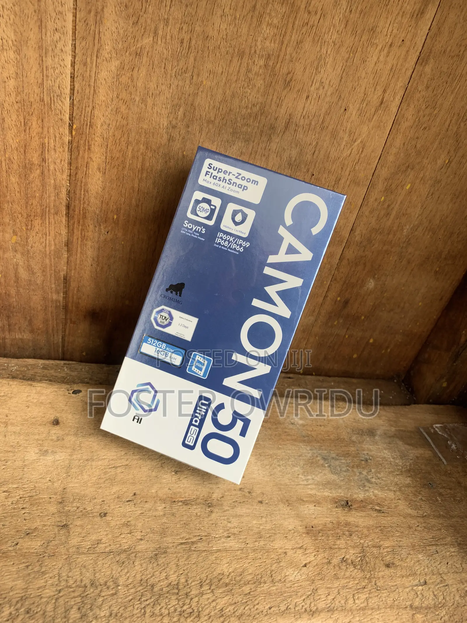 New Tecno Camon 50 Ultra 512 GB Gray