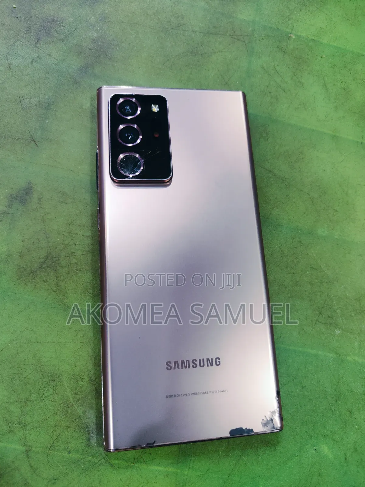 Samsung Galaxy Note 20 5G 256 GB Gold