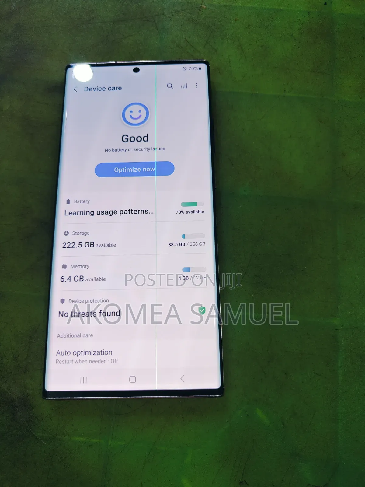 Samsung Galaxy Note 20 5G 256 GB Gold