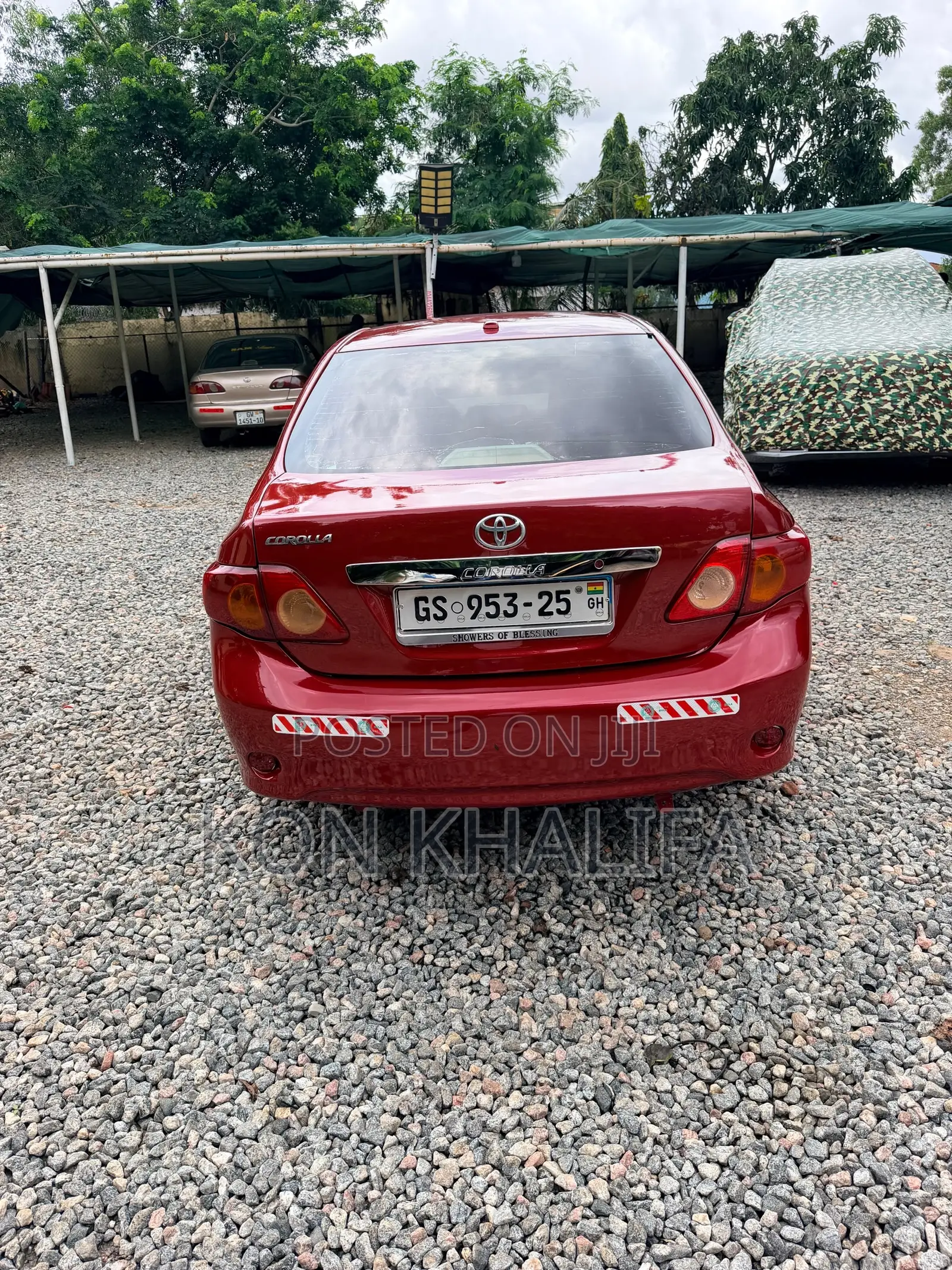 Toyota Corolla Base 4dr Sedan (1.8L 4cyl 5M) 2010 Red