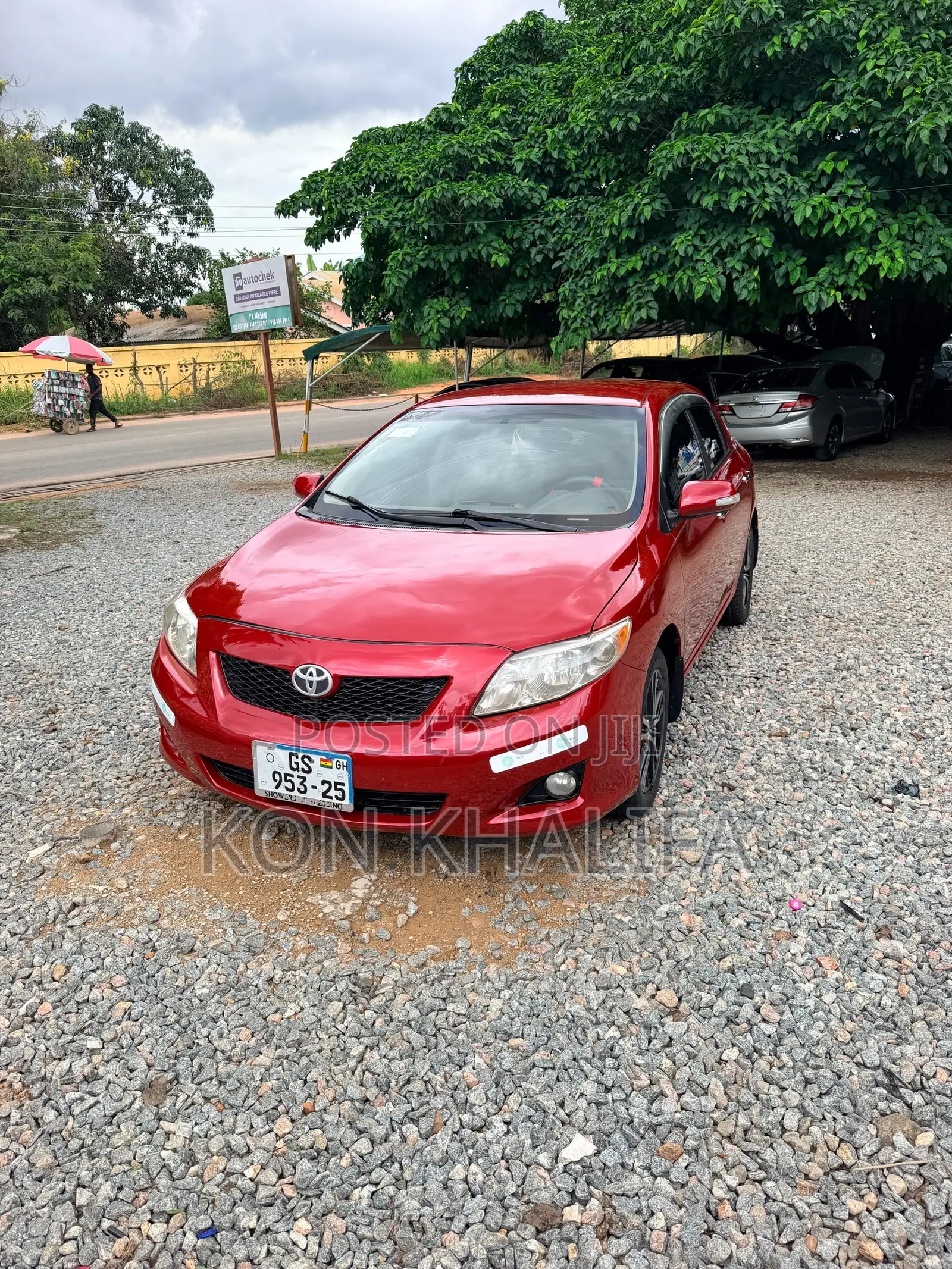 Toyota Corolla Base 4dr Sedan (1.8L 4cyl 5M) 2010 Red