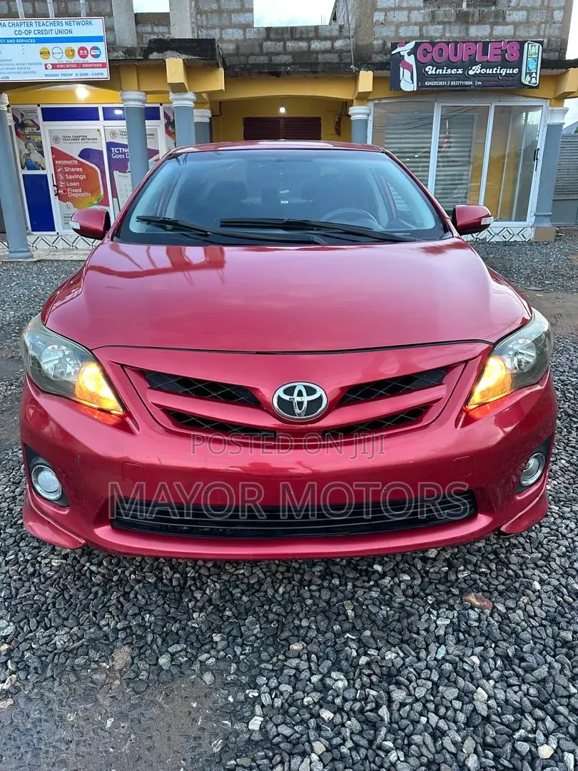 Toyota Corolla S 4dr Sedan (1.8L 4cyl 4A) 2012 Red