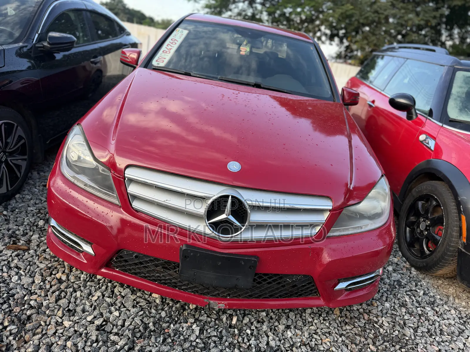 Mercedes-Benz C250 2013 Red