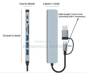 8-in-1 Hub, Usb Type-C Port