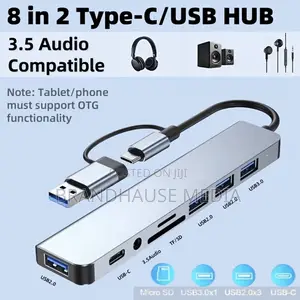 8-in-1 Hub, Usb Type-C Port