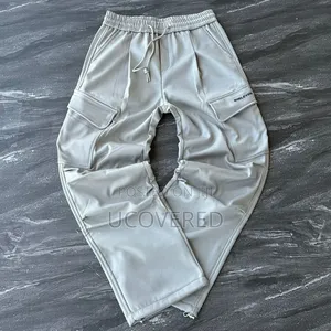 Men's Streetwear Style Cargo Jogger Sweatpants