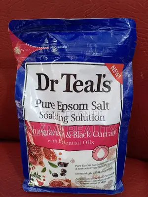 Dr Teal's Pure Epsom Salt Soaking Solution Pomegranate and Black