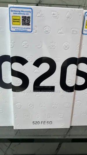 New Samsung Galaxy S20 FE 128 GB Black