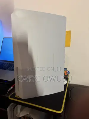 Slightly Used With a Small Crack Sony Playstation 5 Console
