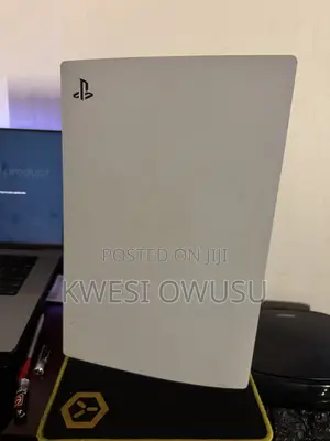 Slightly Used With a Small Crack Sony Playstation 5 Console