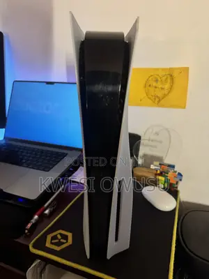 Slightly Used With a Small Crack Sony Playstation 5 Console