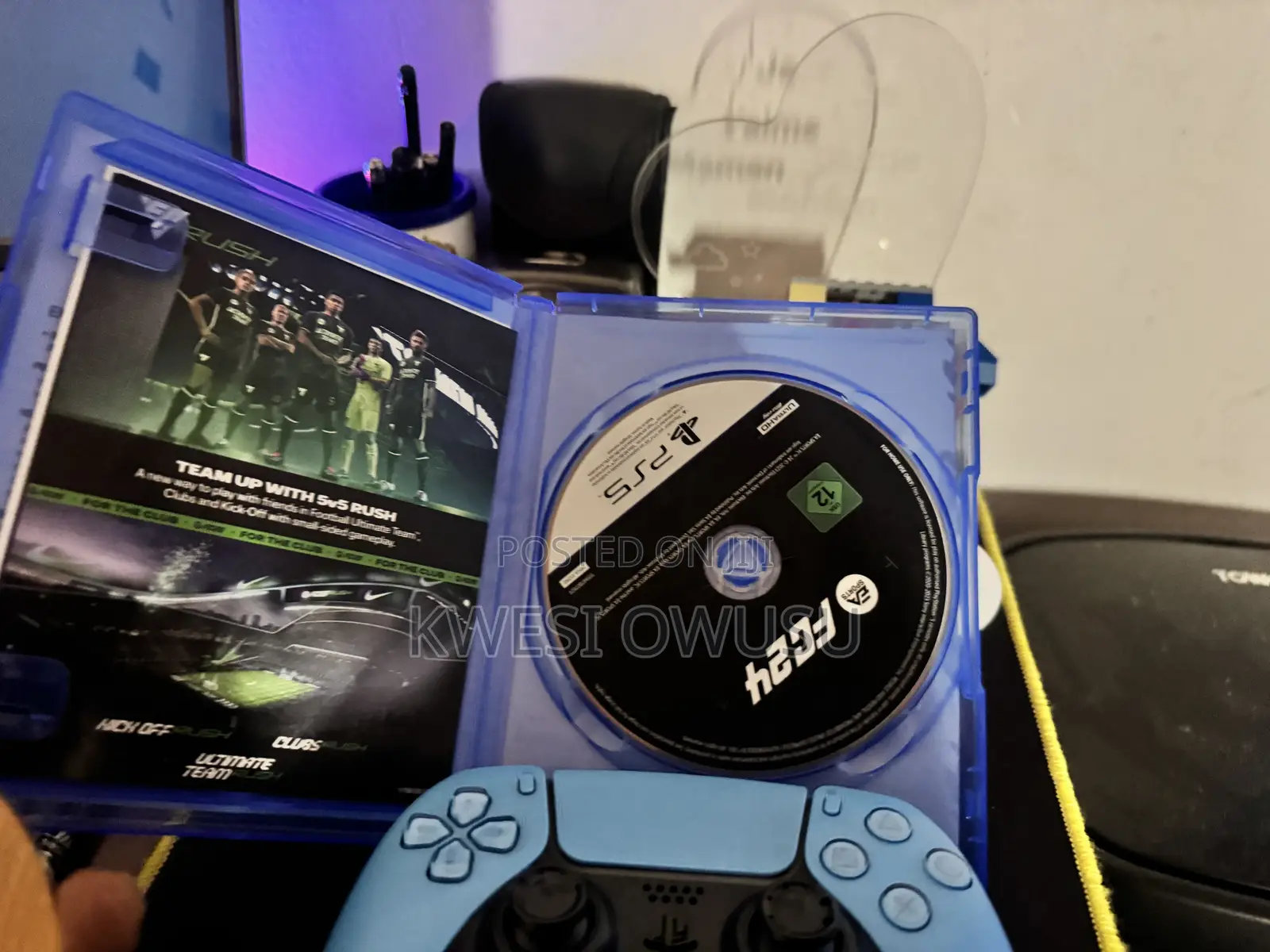 Slightly Used With a Small Crack Sony Playstation 5 Console