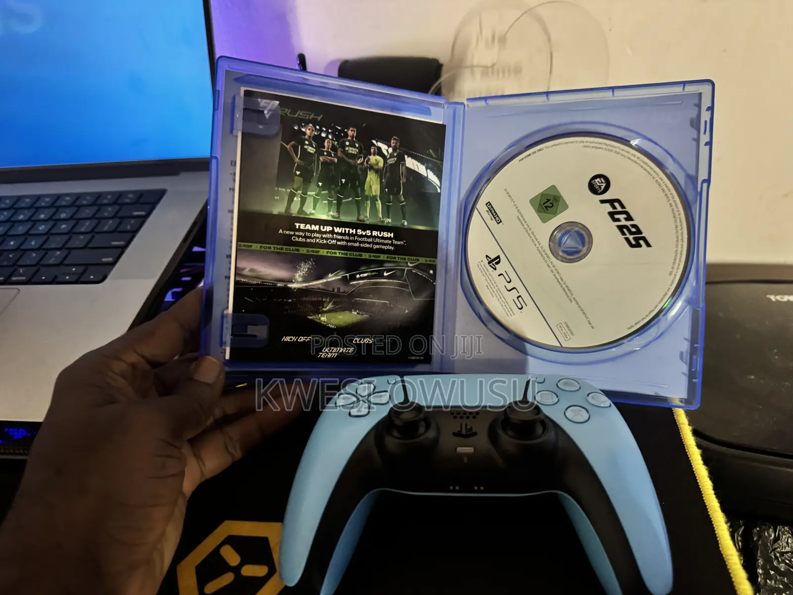 Slightly Used With a Small Crack Sony Playstation 5 Console