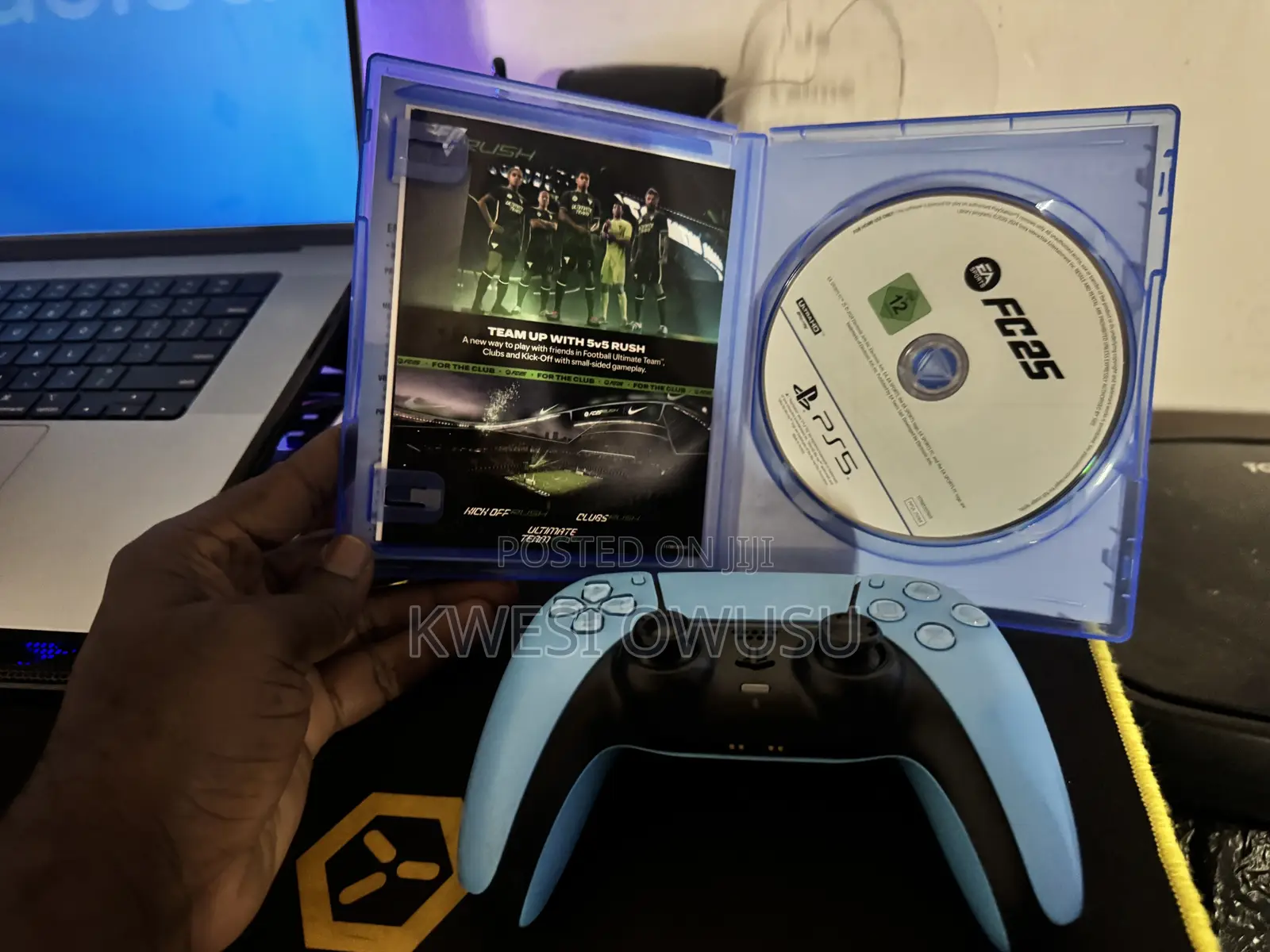 Slightly Used With a Small Crack Sony Playstation 5 Console