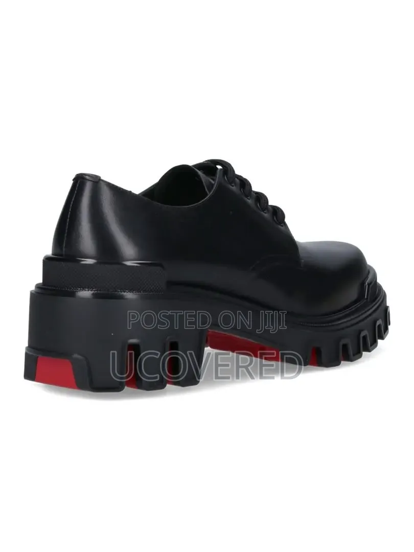 Christian Louboutin Men's Trott Dune Leather Derby Shoes