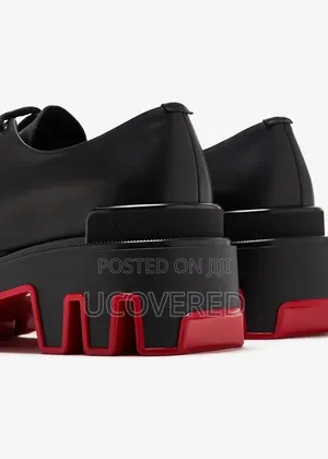 Christian Louboutin Men's Trott Dune Leather Derby Shoes