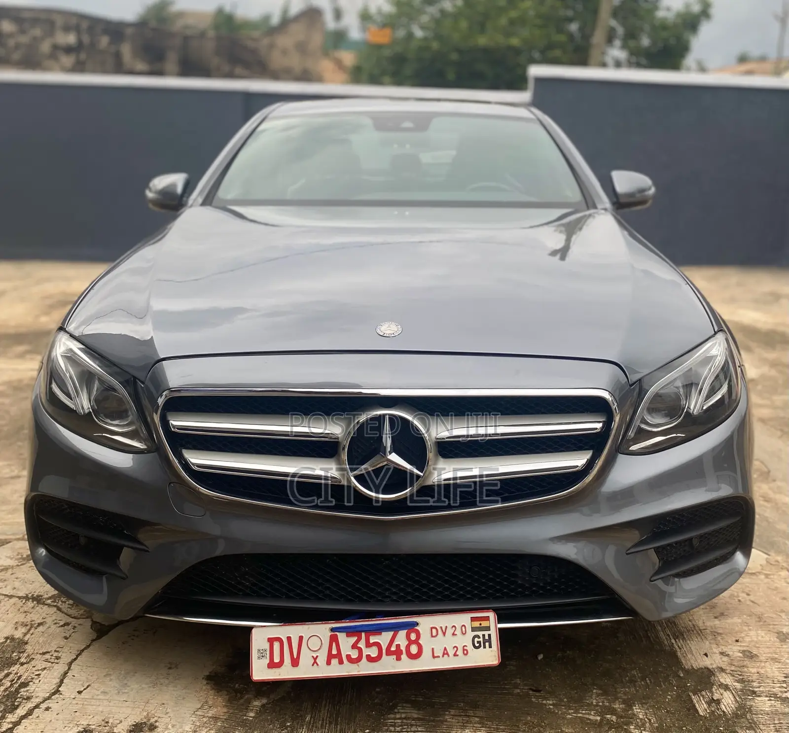Mercedes-Benz E300 4Matic AWD Sedan (2.0L 4cyl 9A) 2017 Gray