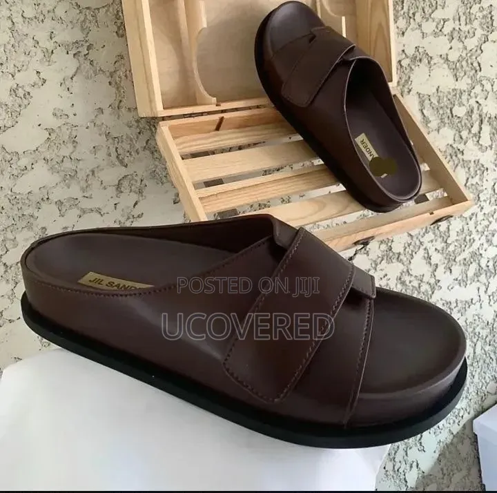 Jil Sander Leather Sandals