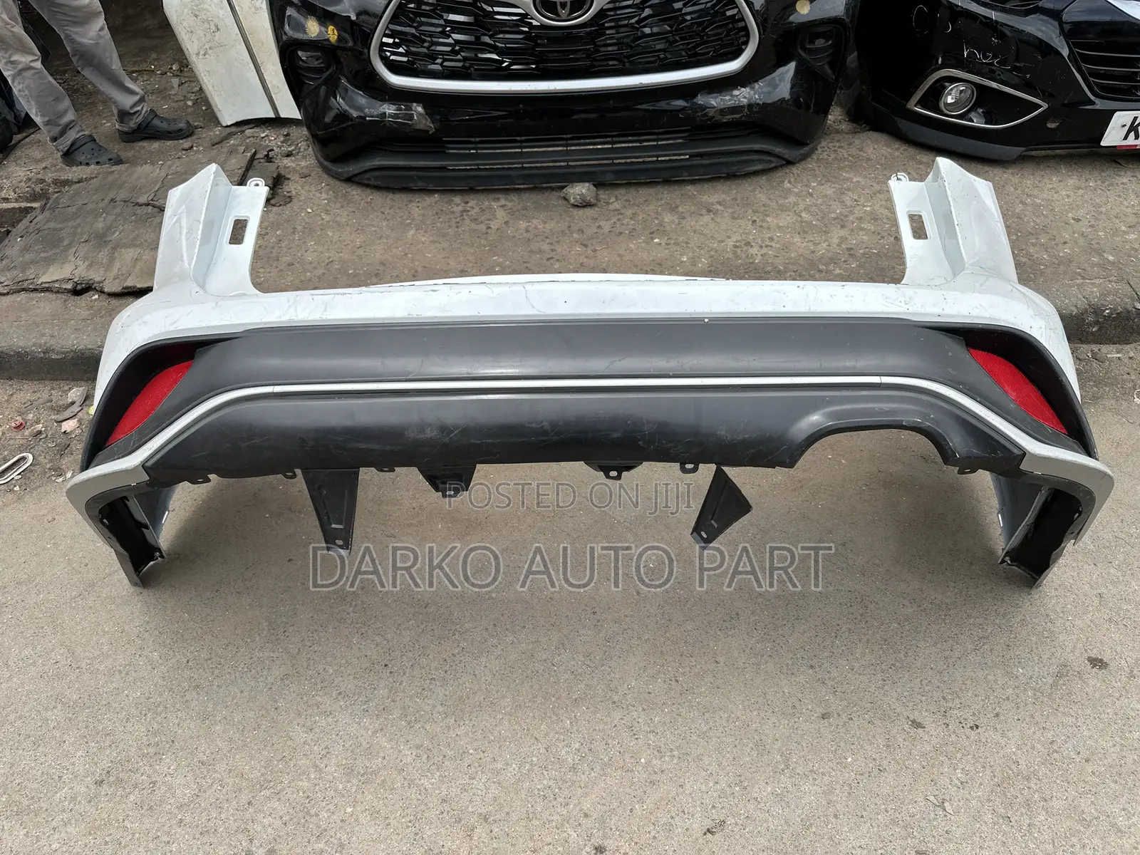 Toyota Highlighted 2021-2023 Back Bumper Complete Home Use Available