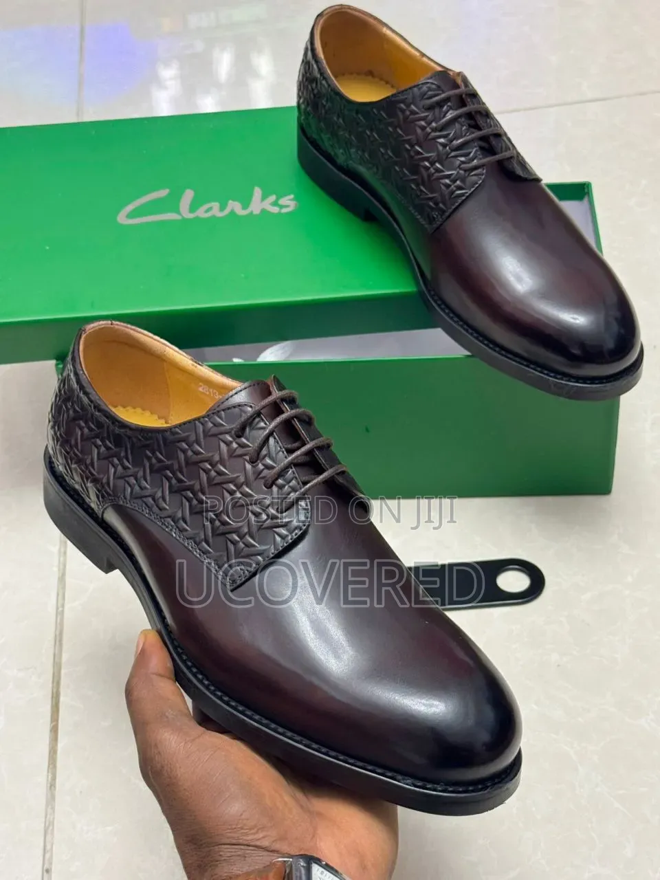Clarks Leather Oxford Shoes