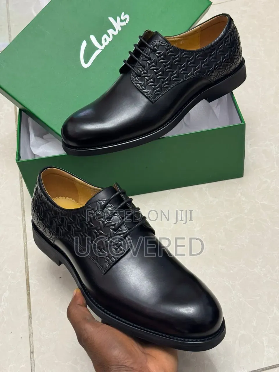 Clarks Leather Oxford Shoes