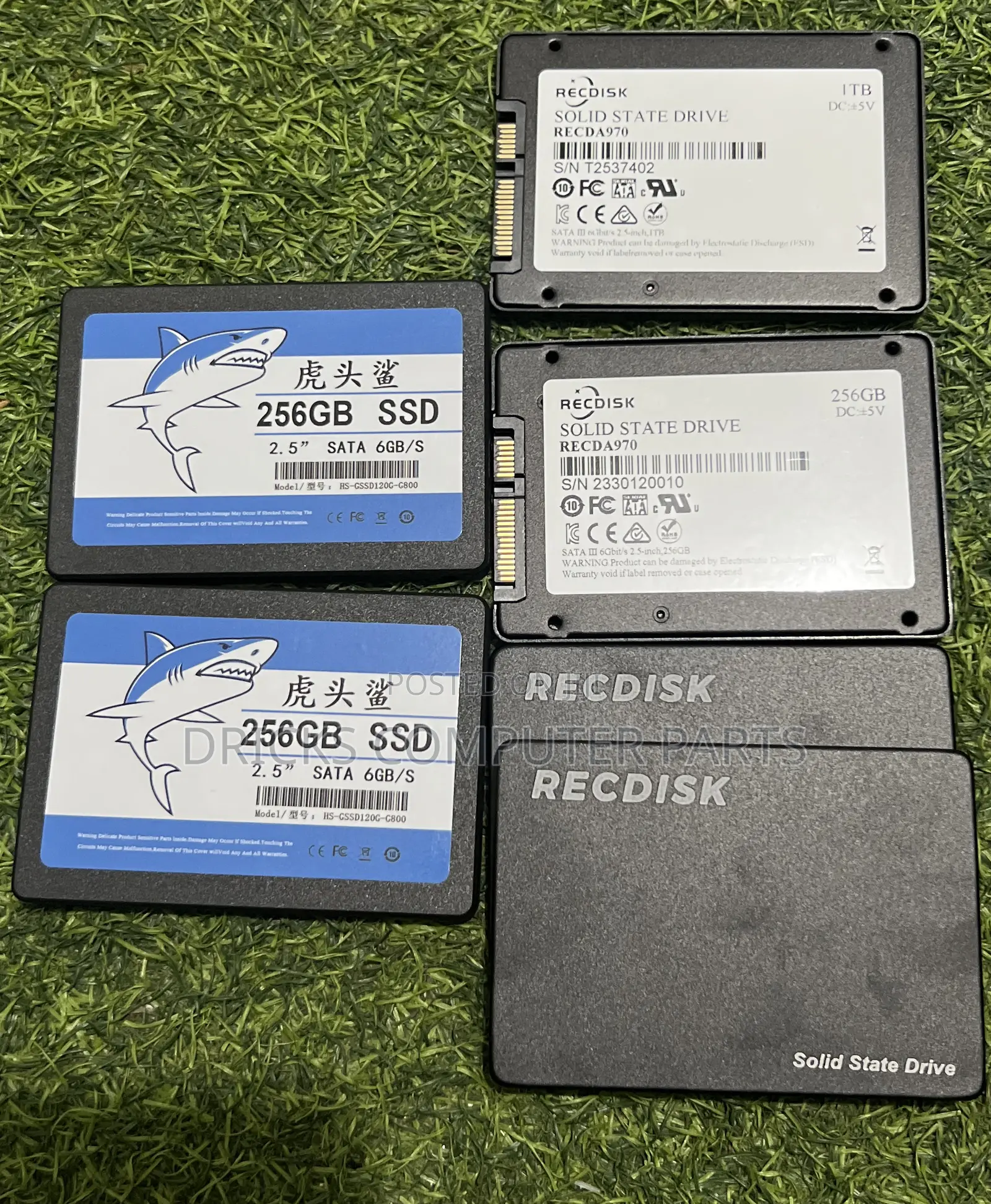 Sata Iii SSD 1tb 256gb