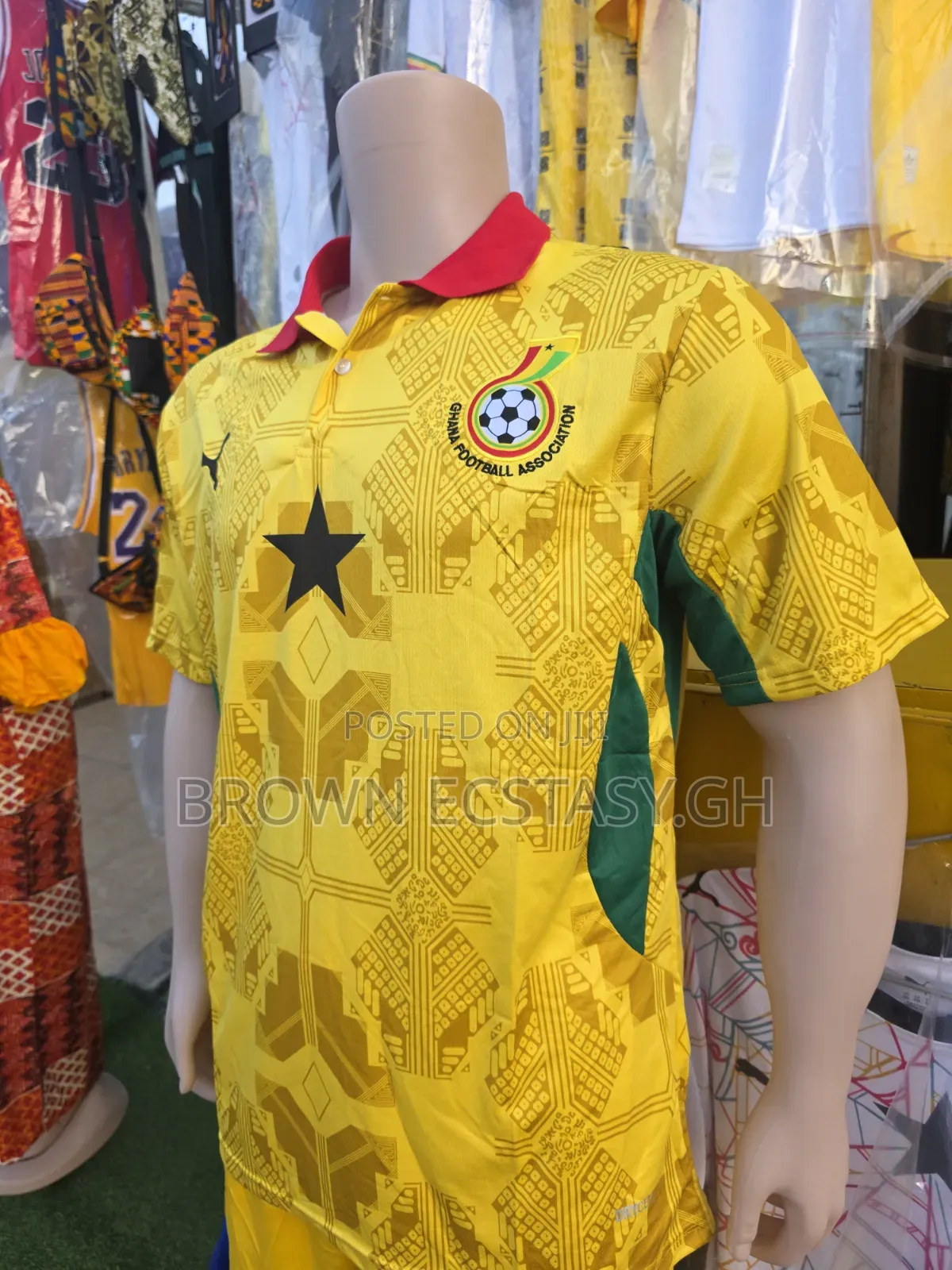 Black Stars 2026 World Cup Jersey Lacoste
