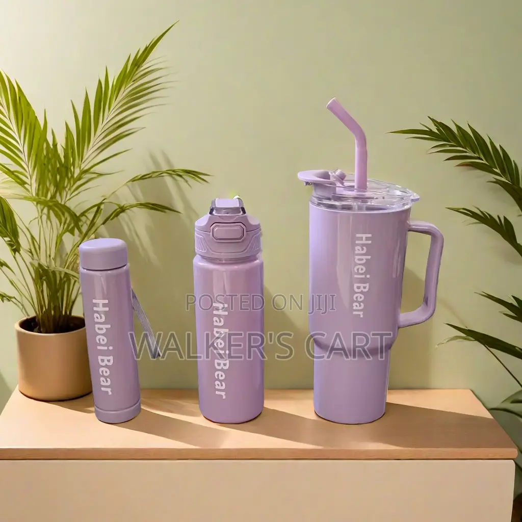 3 in 1 Water Bottle Set – 1200ml/700ml/260ml