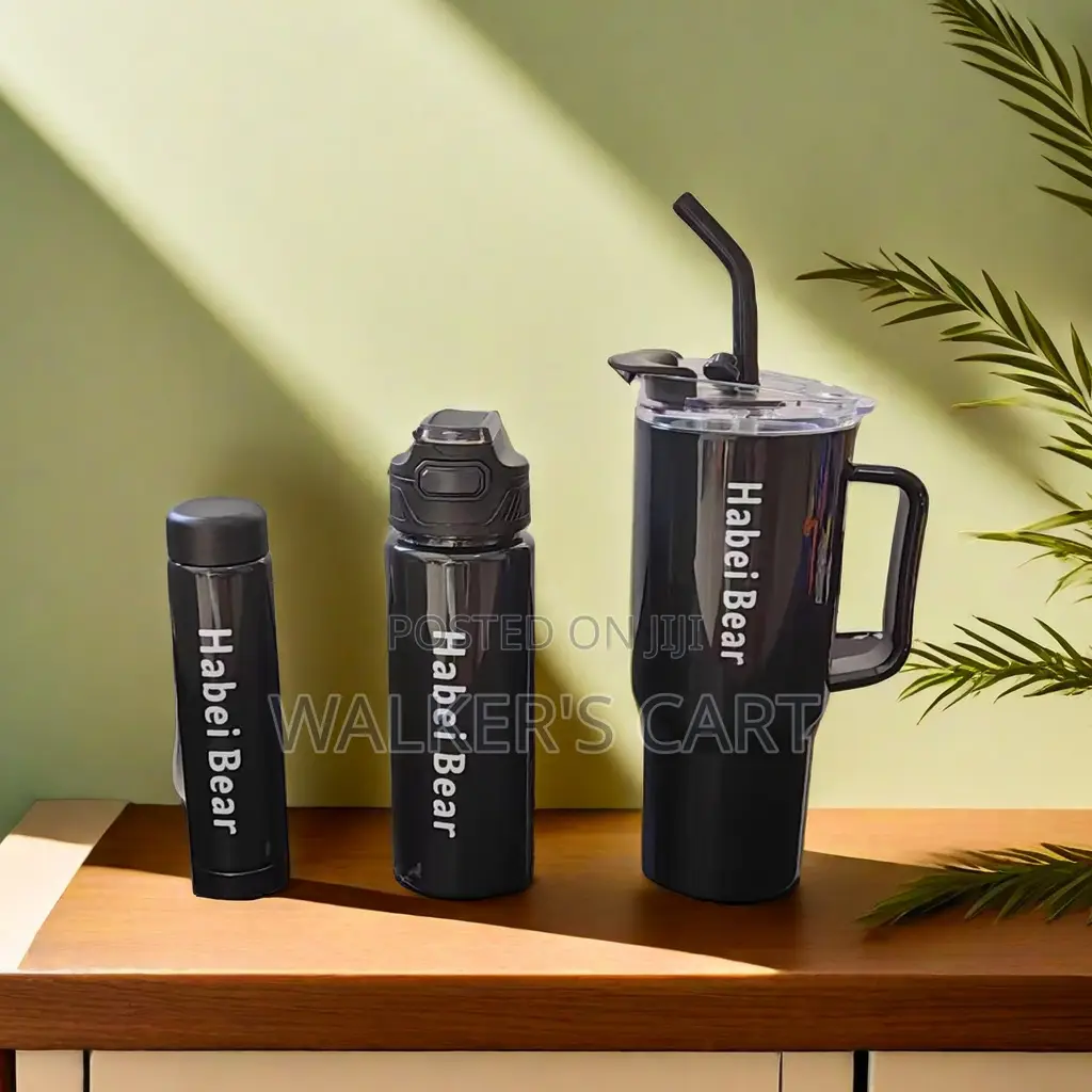 3 in 1 Water Bottle Set – 1200ml/700ml/260ml
