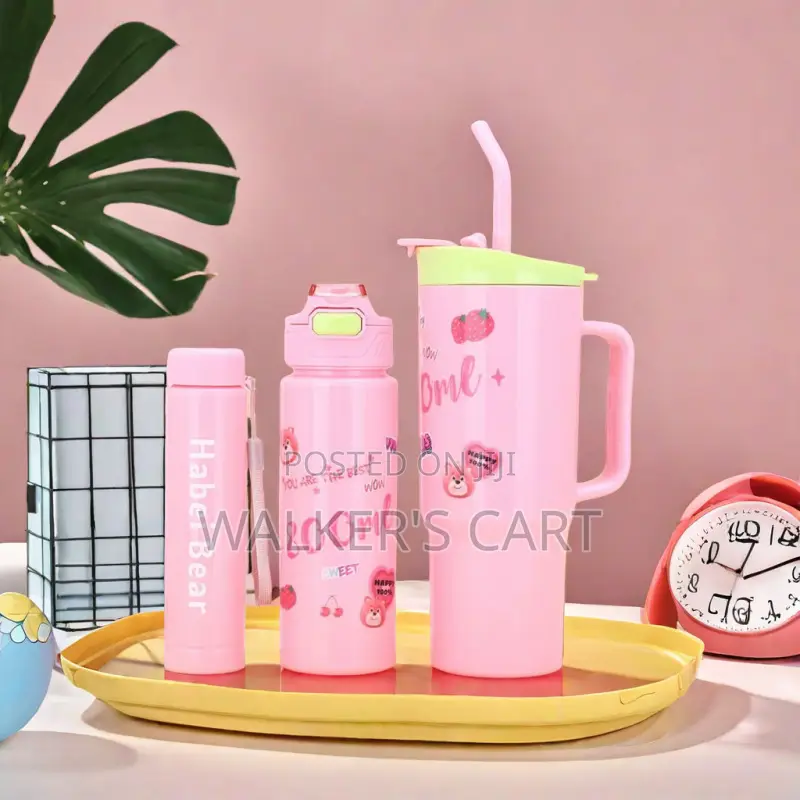 3 in 1 Water Bottle Set – 1200ml/700ml/260ml