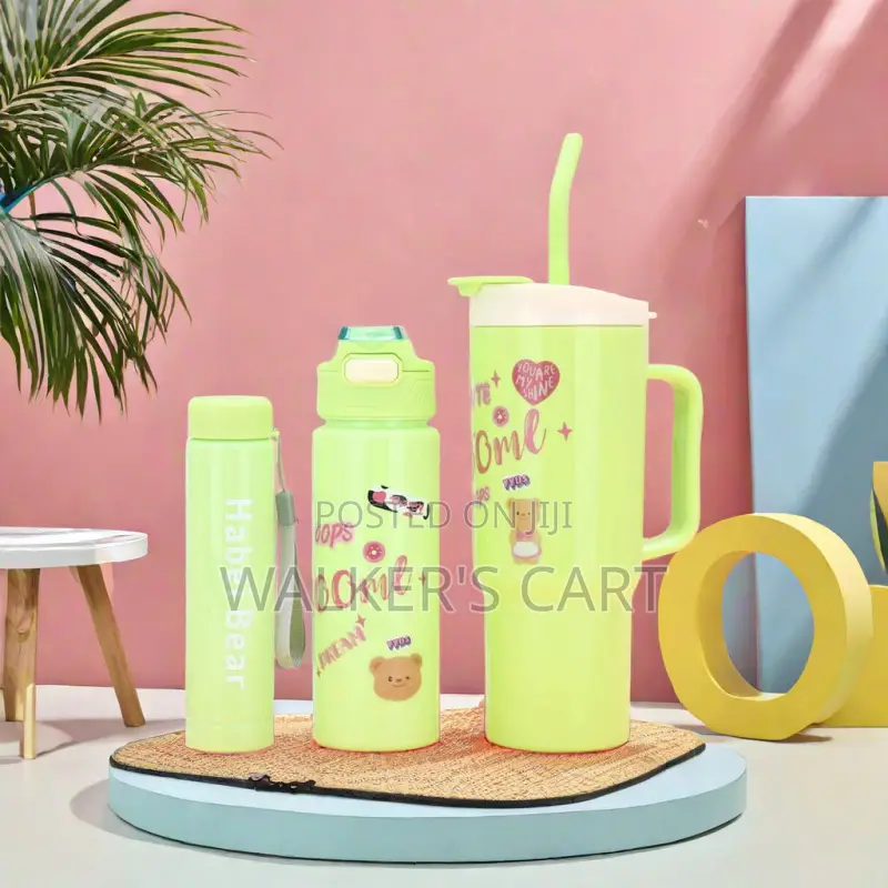 3 in 1 Water Bottle Set – 1200ml/700ml/260ml