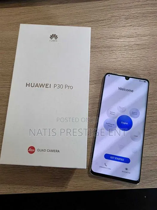 New Huawei P30 Pro 128 GB Black