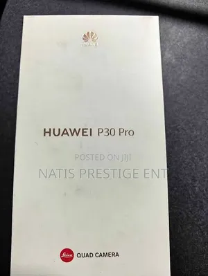New Huawei P30 Pro 128 GB Black
