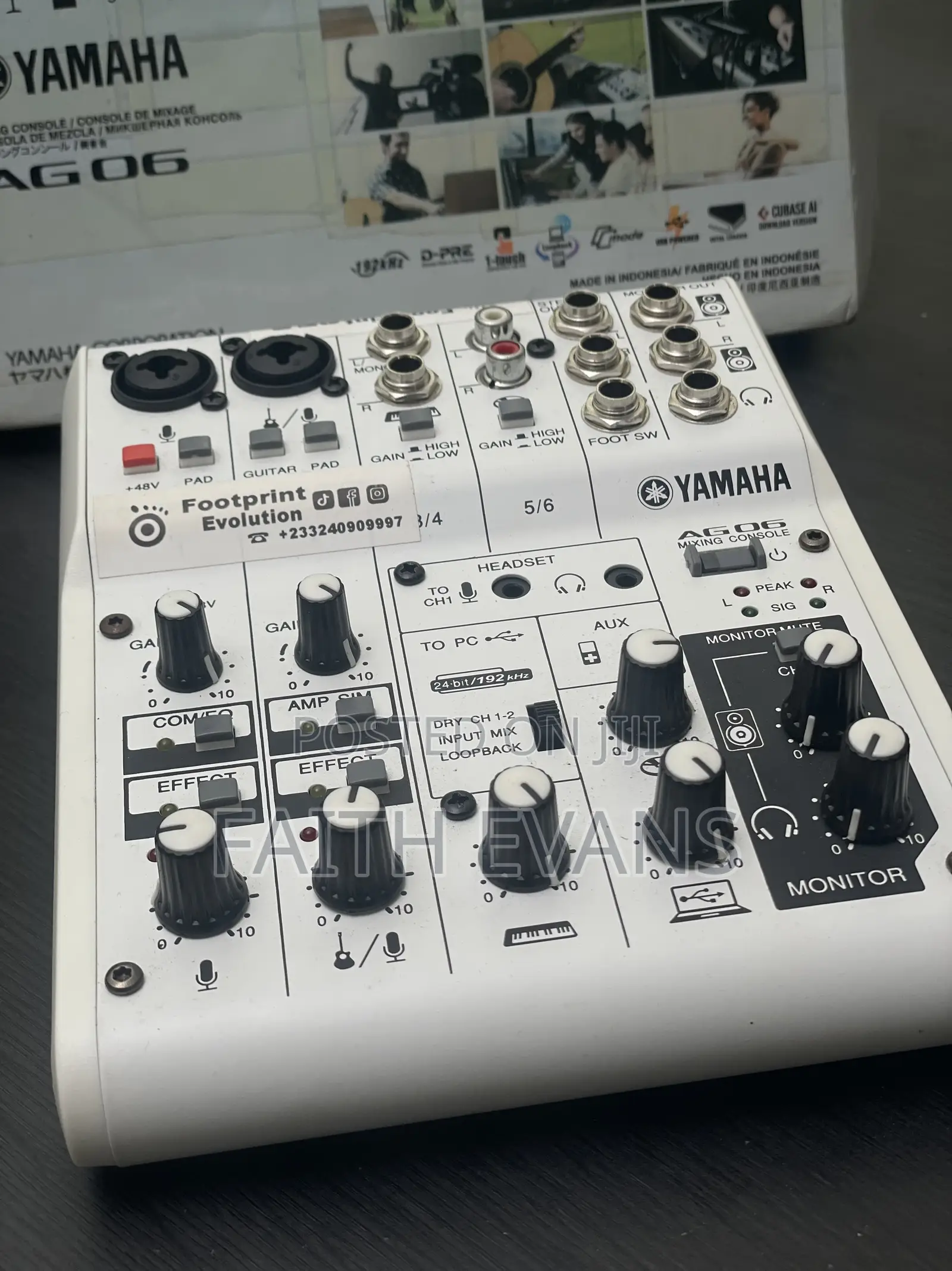 Yamaha Ag06 Sound Mixer Audio Interface for Rent