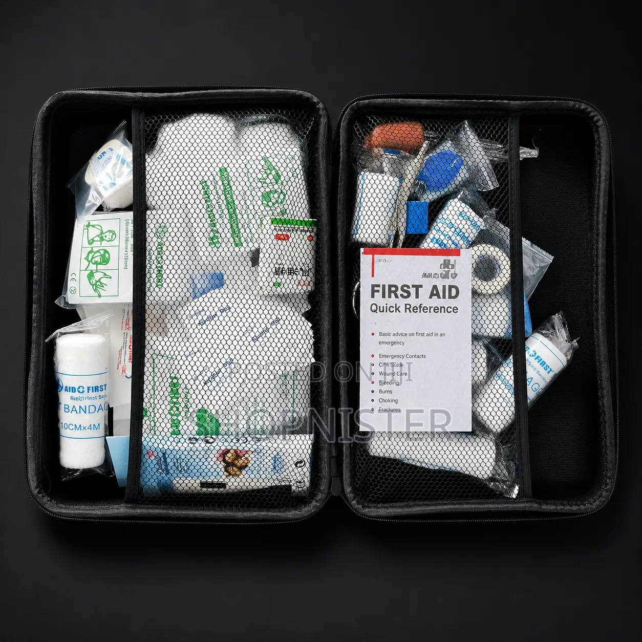 Portable Emergency Medical Kit for Home, Office, Car Travel
