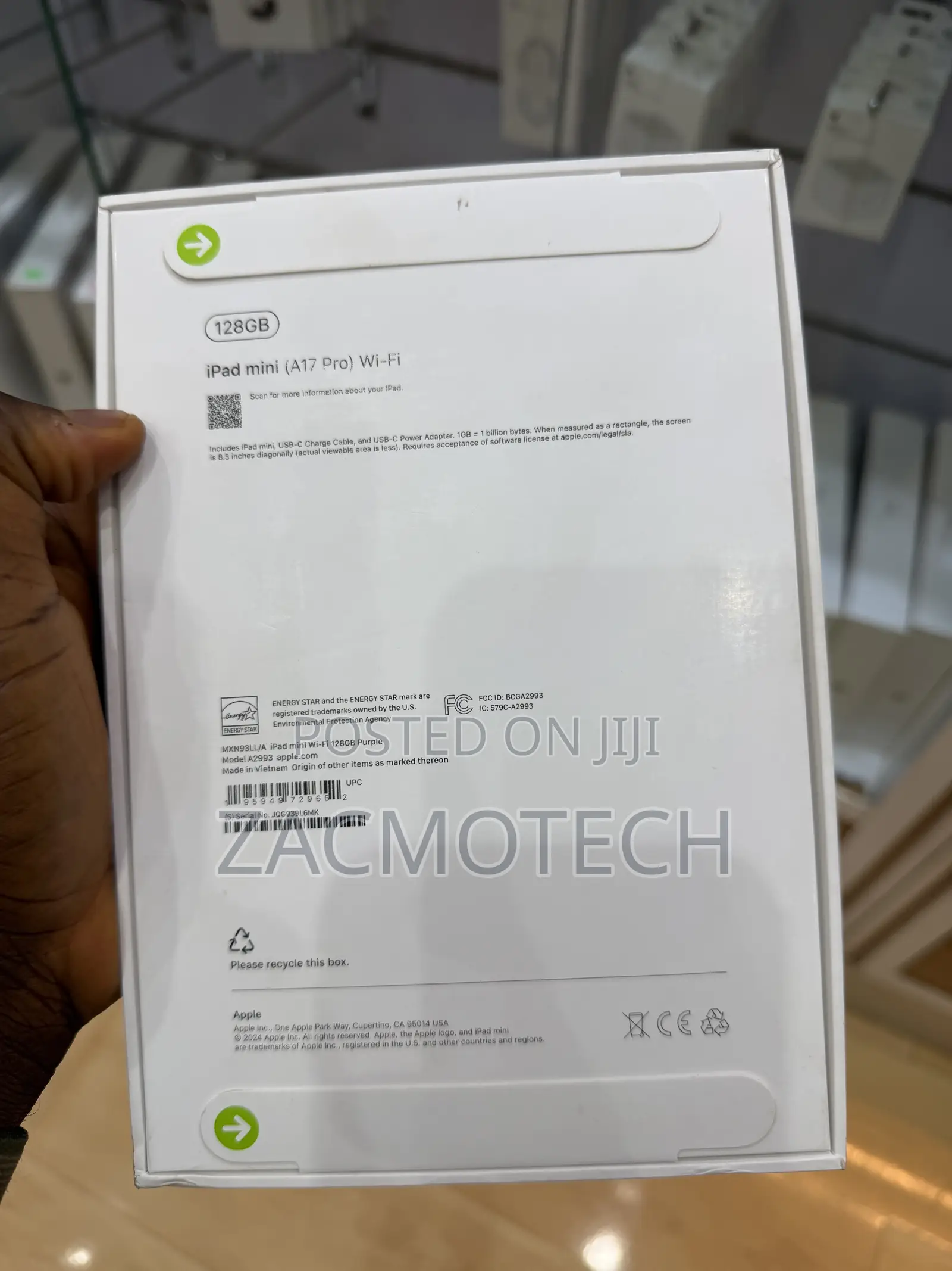 New Apple iPad mini 7 128 GB Green