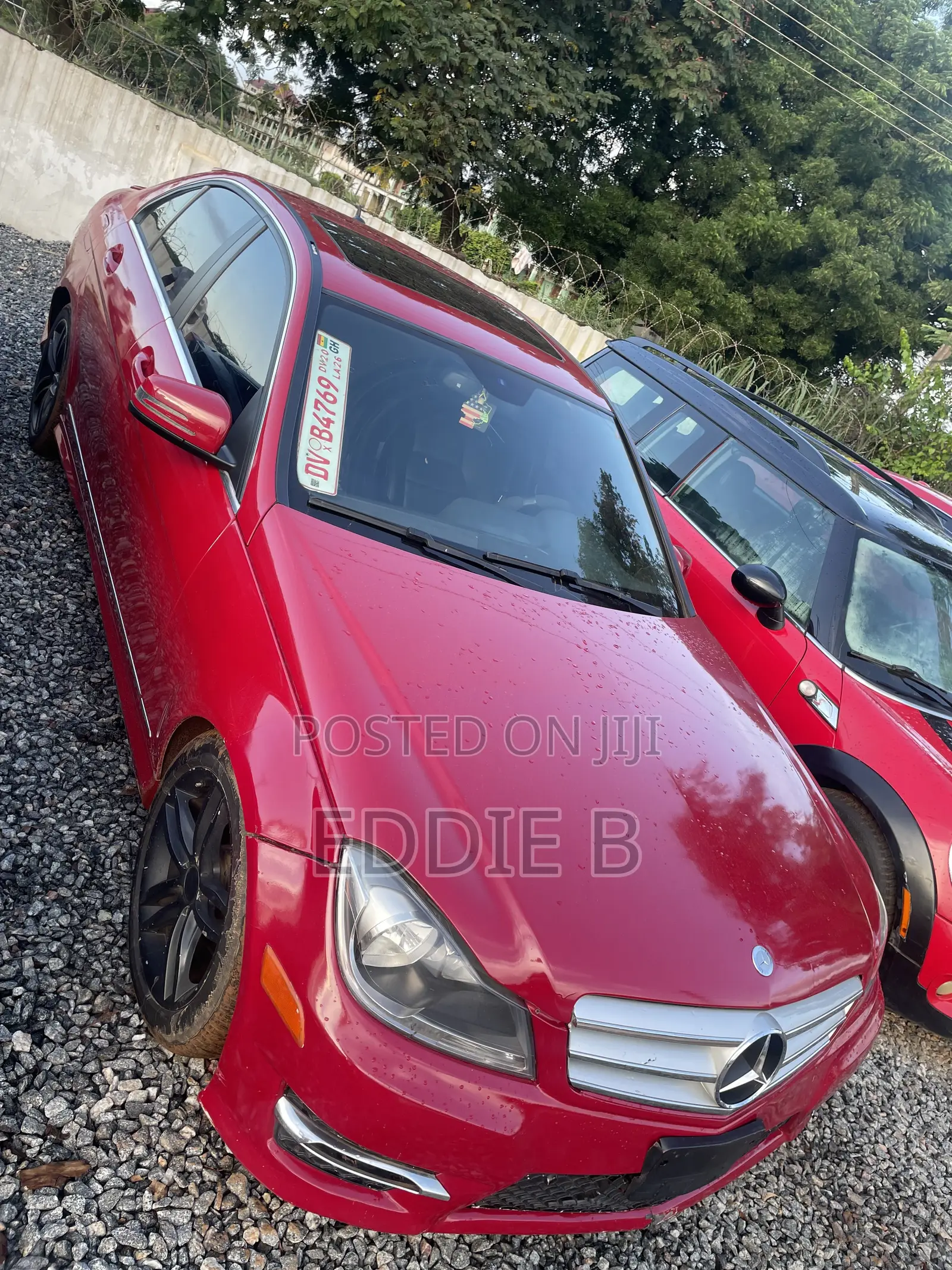 Mercedes-Benz C250 2013 Red